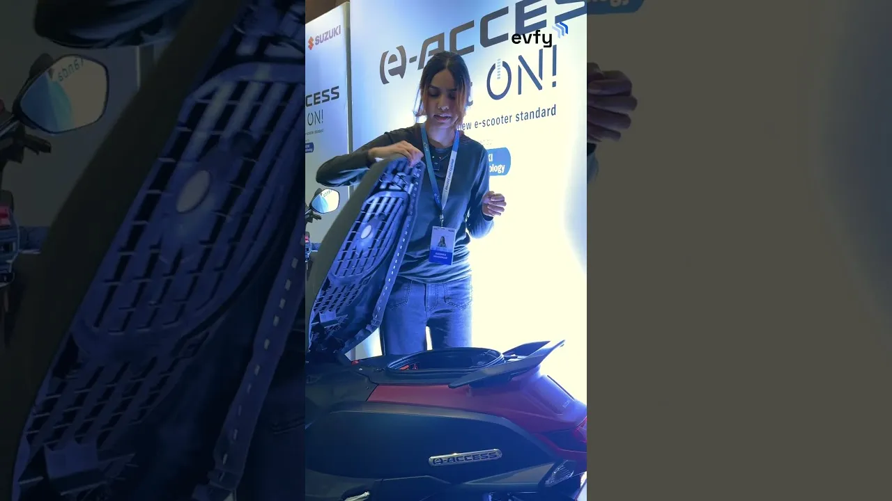 Smart Boot Trick on the e-Access: Simple, but Super Useful!#EVFY #SuzukieAccess #EScooter