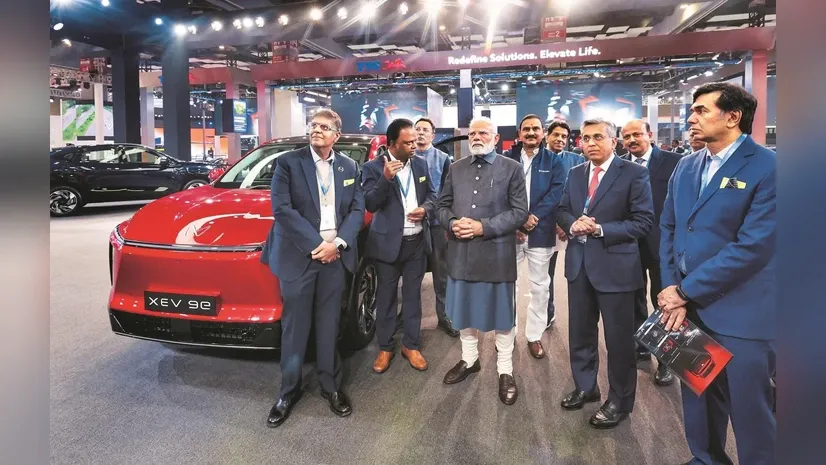 PM Narendra Modi at Bharat Mobility 2025