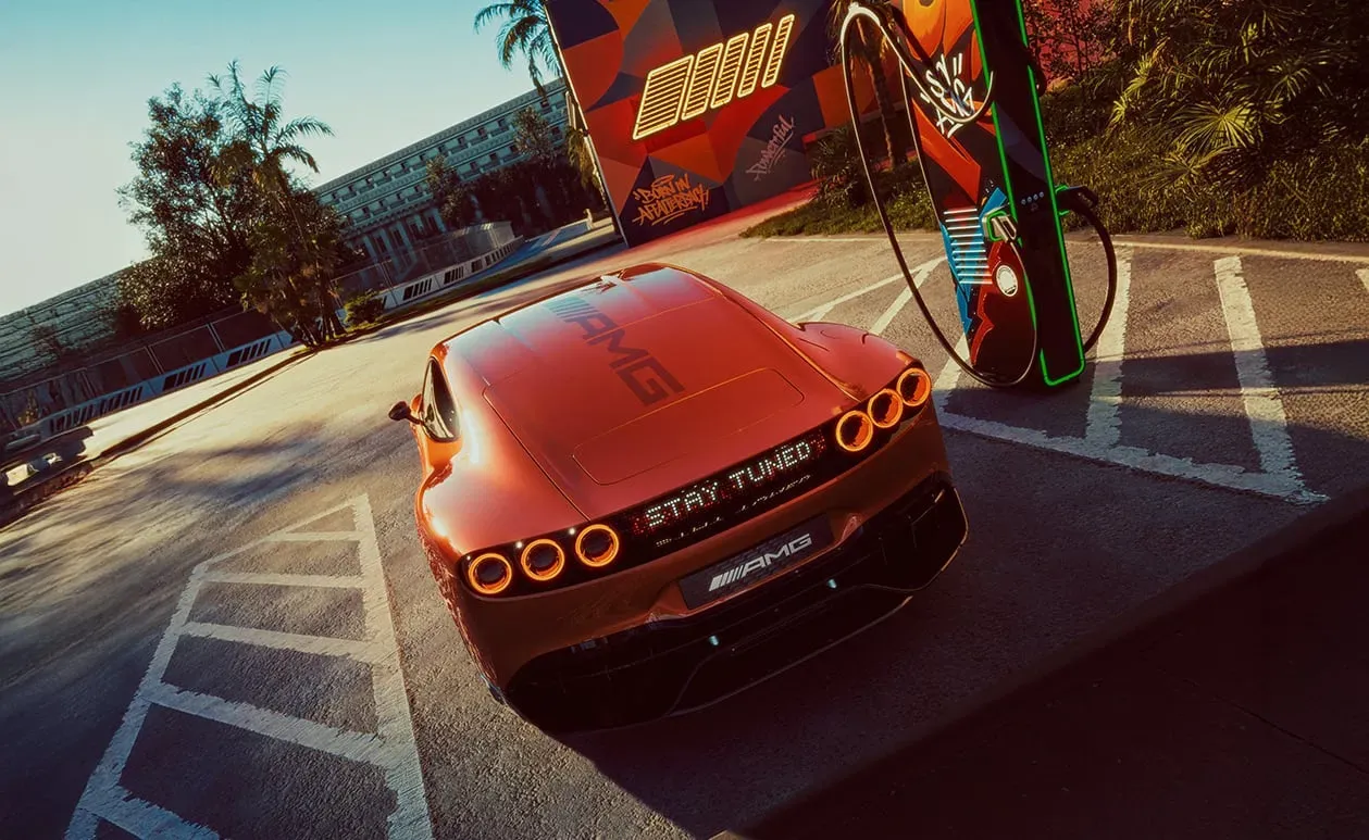 Mercedes-AMG GT XX EV - Rear Profile
