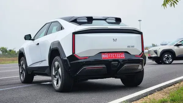 Mahindra BE6 rear profile