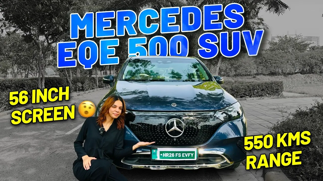 Mercedes Benz EQE 500 SUV 2024 I That 56-Inch Hyperscreen is INSANE! | Evfy @MercedesBenz