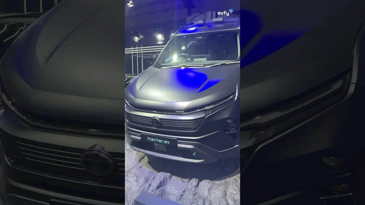 Tata Harrier.ev Production Variant Revealed