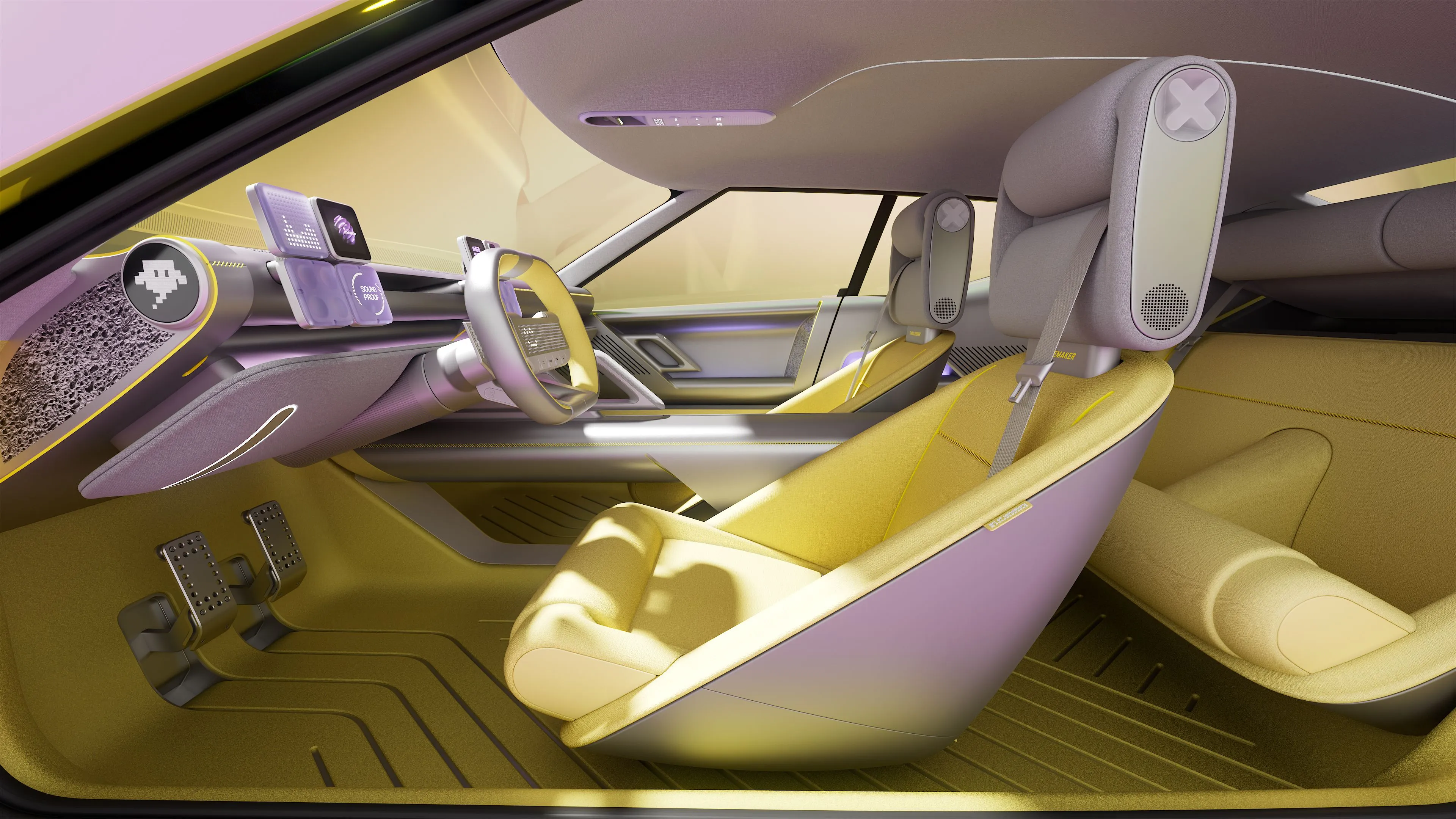 Hyundai Concept THREE - Interior