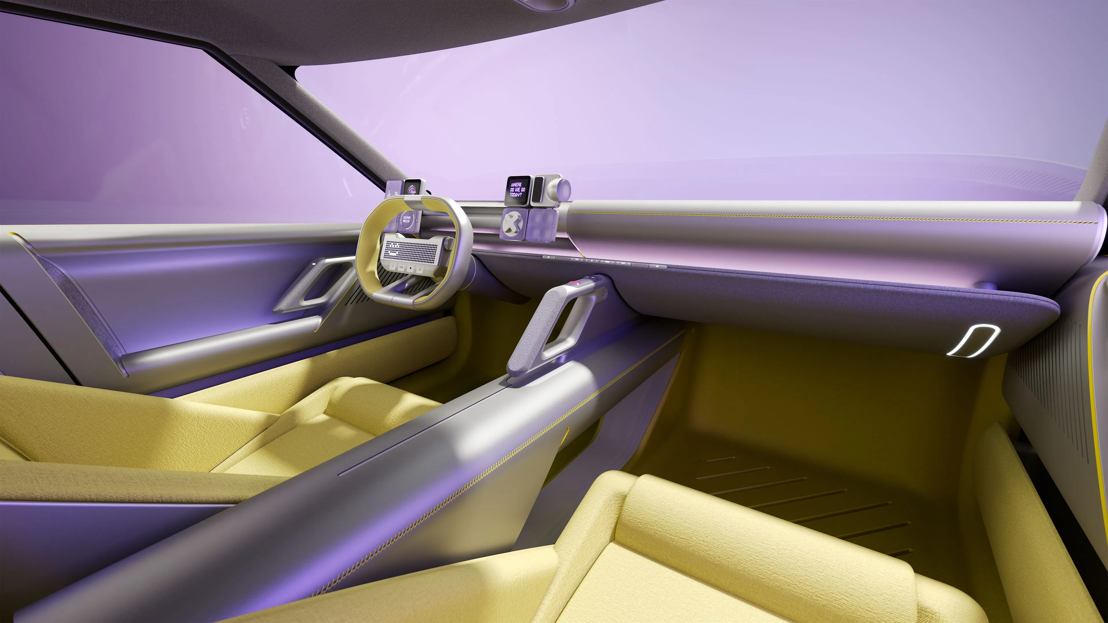Hyundai Concept THREE - Interior Dashboard