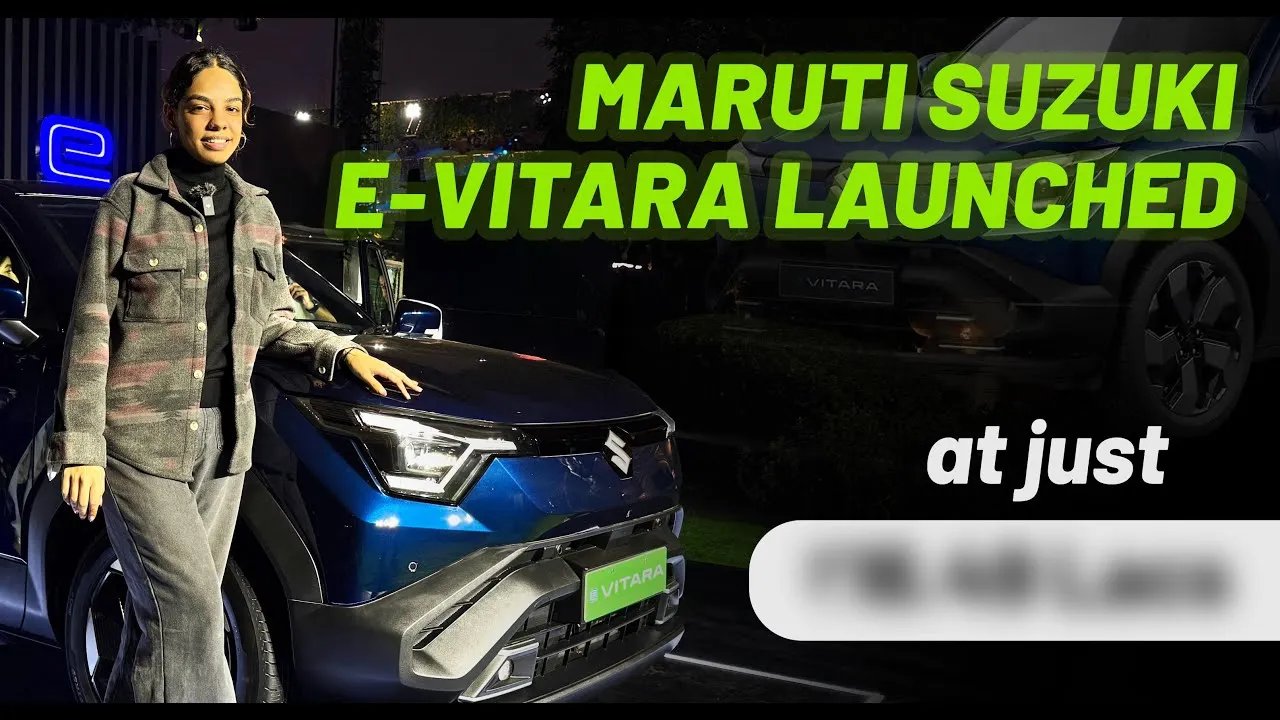 Maruti e-Vitara FIRST Walkaround! Stunning EV… But WHY No Price Again?!
