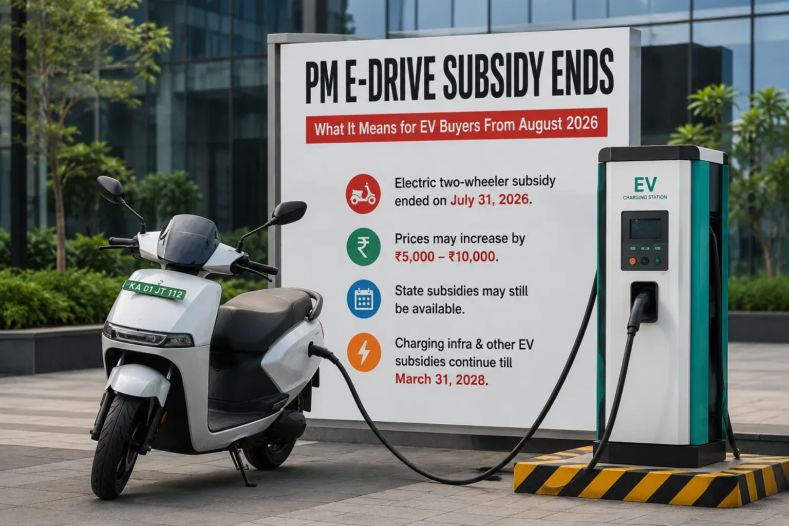 PM E-DRIVE Subsidy Ends: What It Means for EV Buyers From August 2026