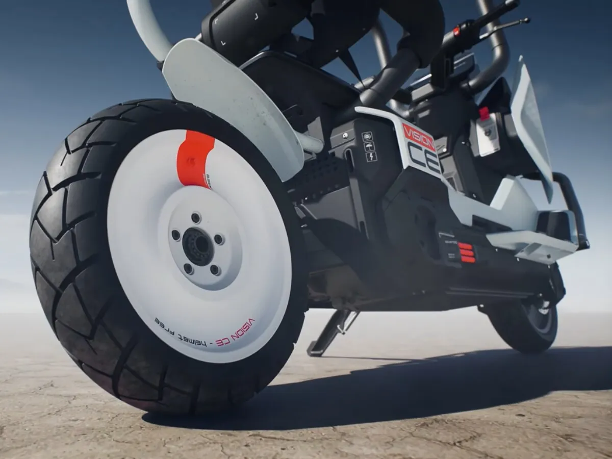 BMW Vision CE tyre