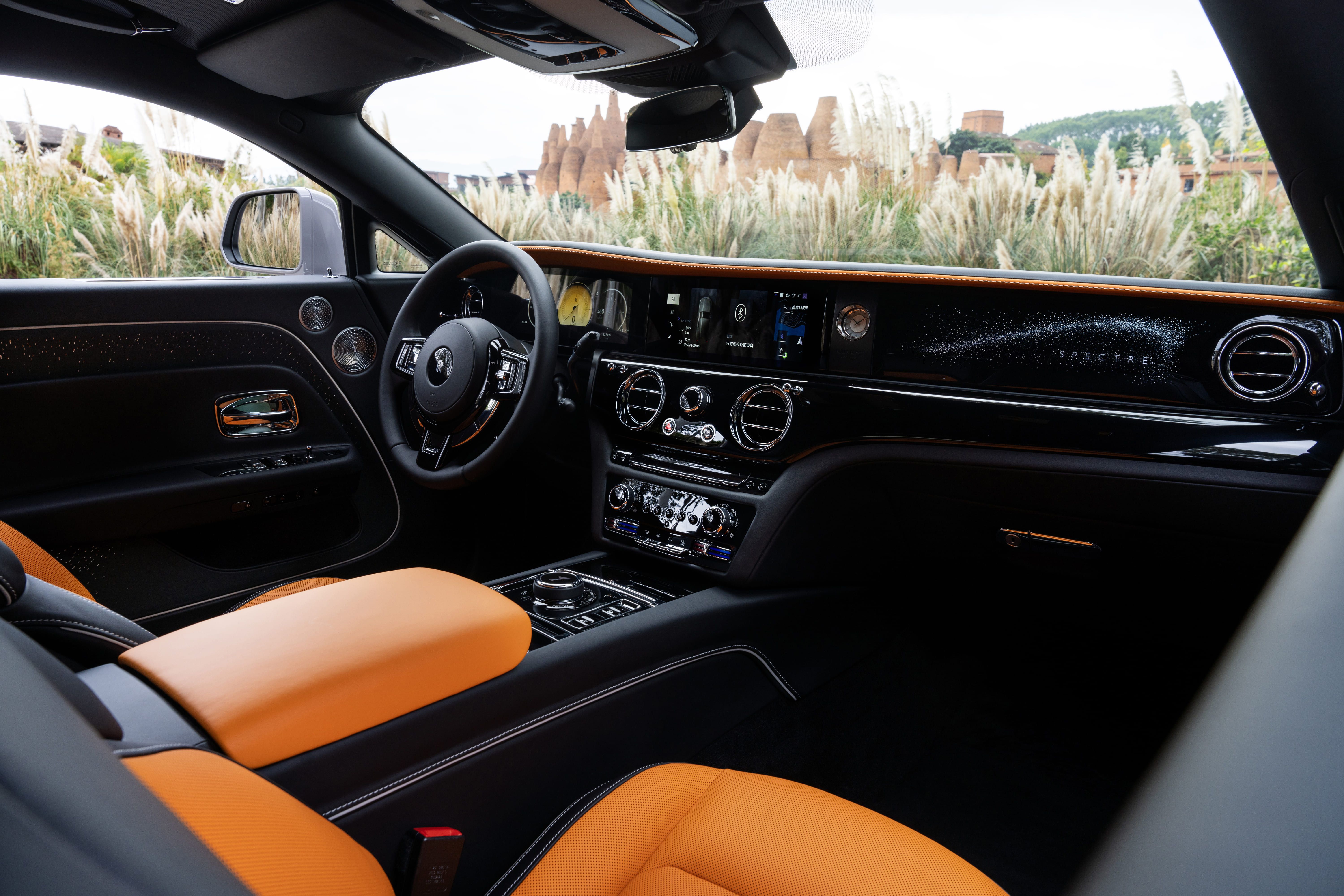 rolls royce spectre dashboard