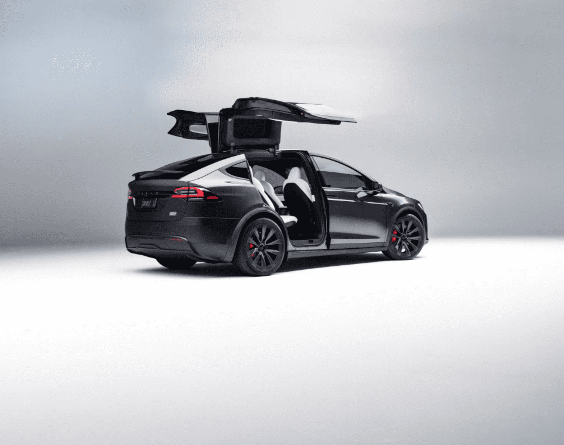 tesla model x wing doors
