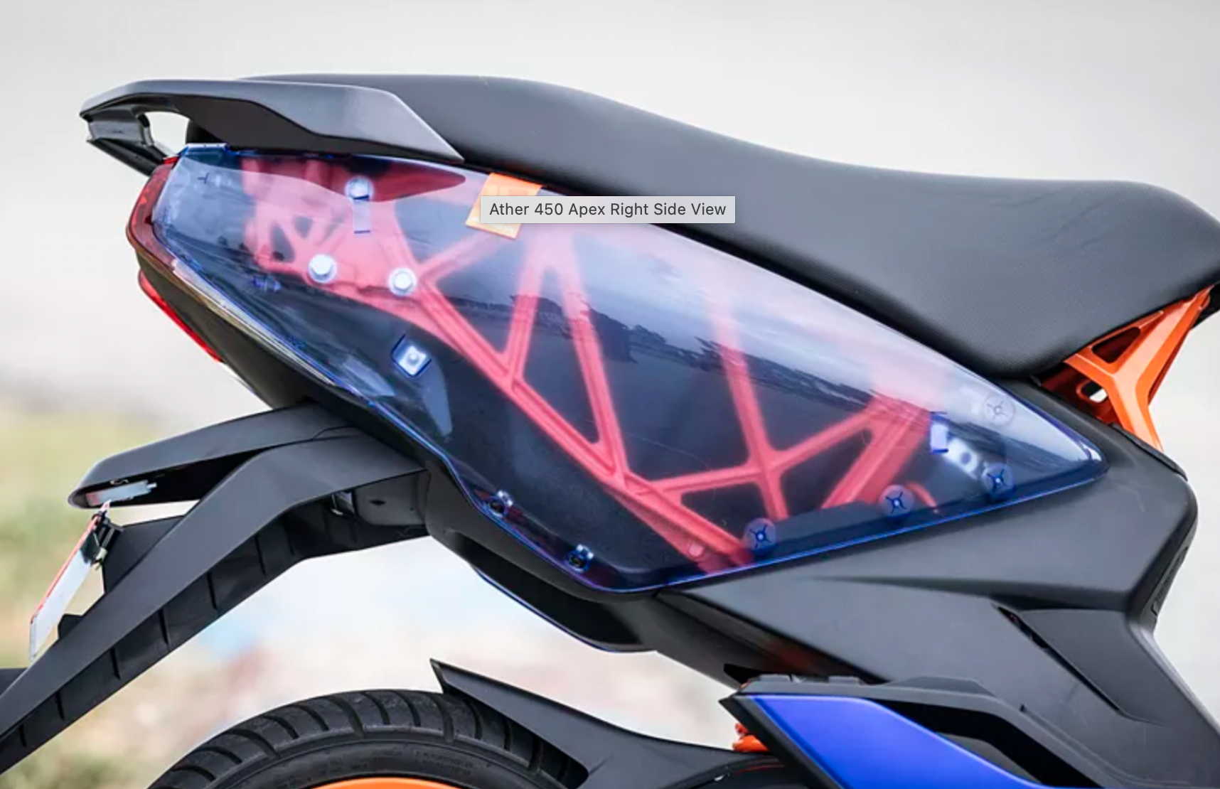 Ather 450 apex transparent body