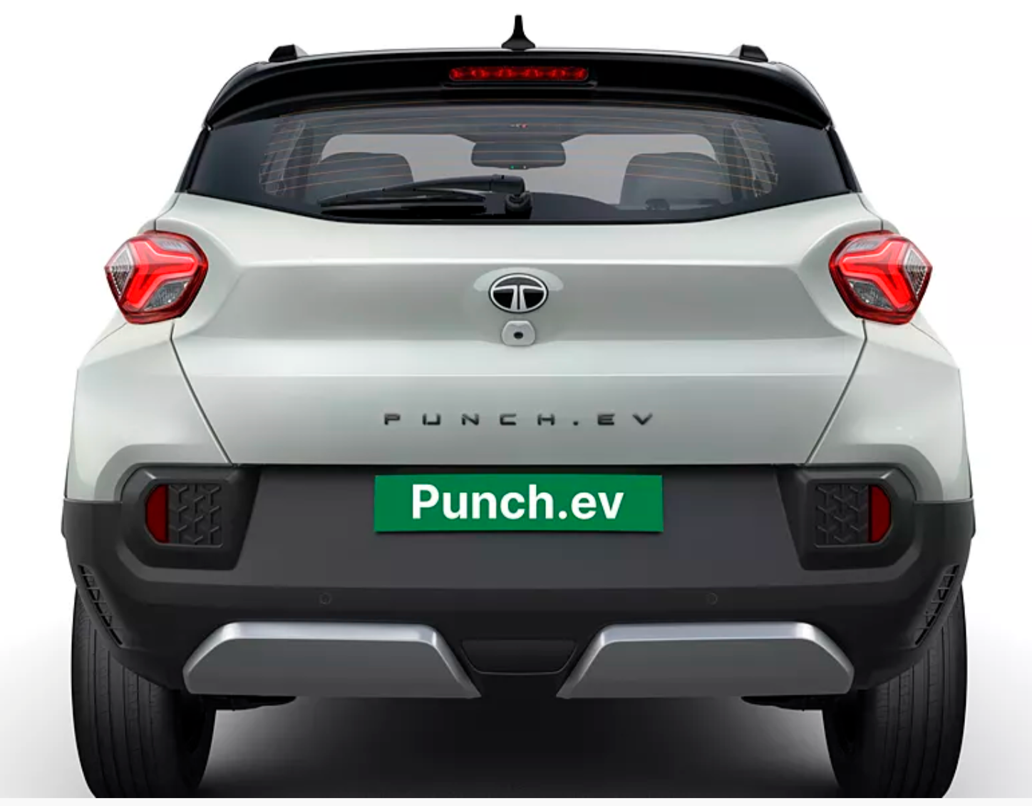 tata punch ev back 