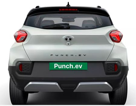 tata punch ev back 
