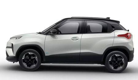 tata punch ev side