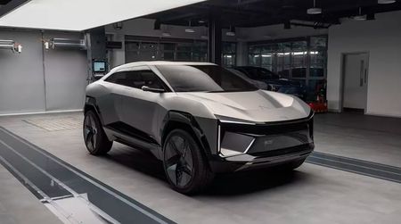 Mahindra BE.05 side shot