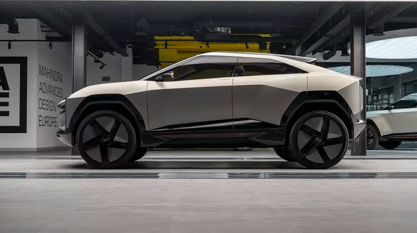 Mahindra BE.05 side view