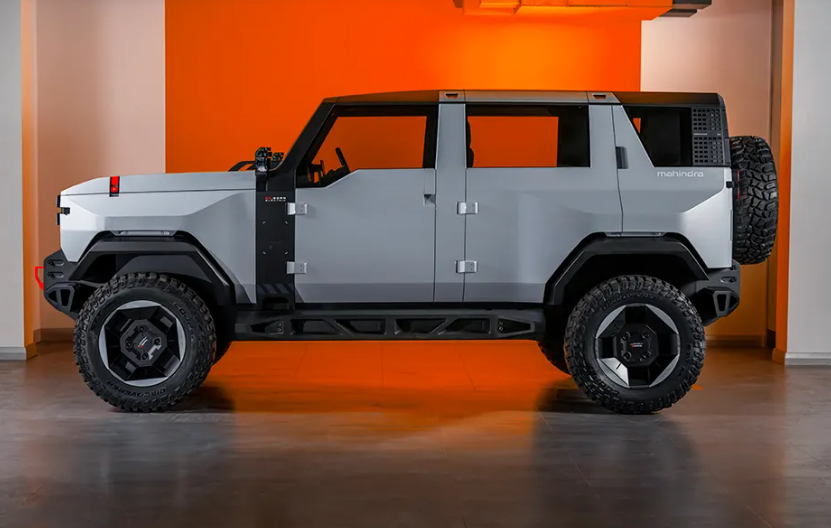 Mahindra-Thar-E-Left Side View