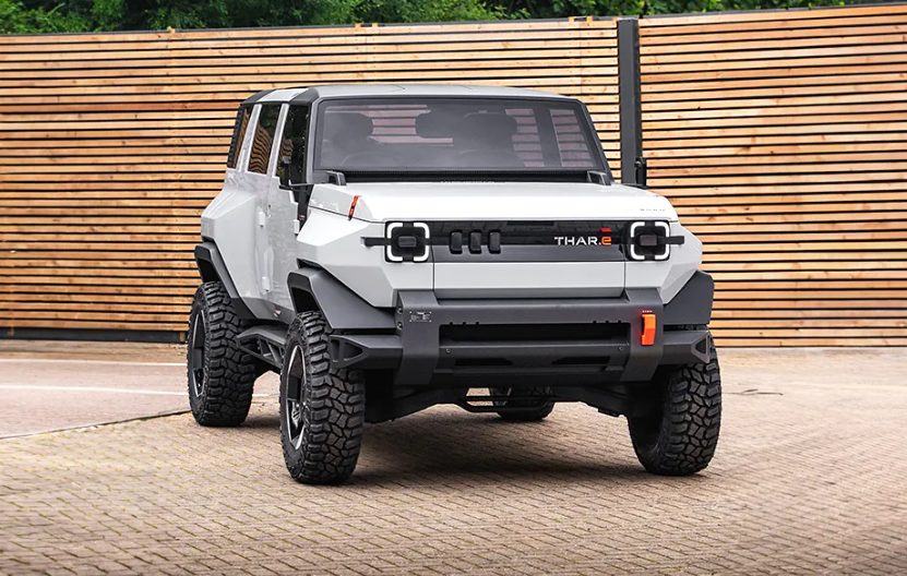 Mahindra-Thar-E-Front Left Side