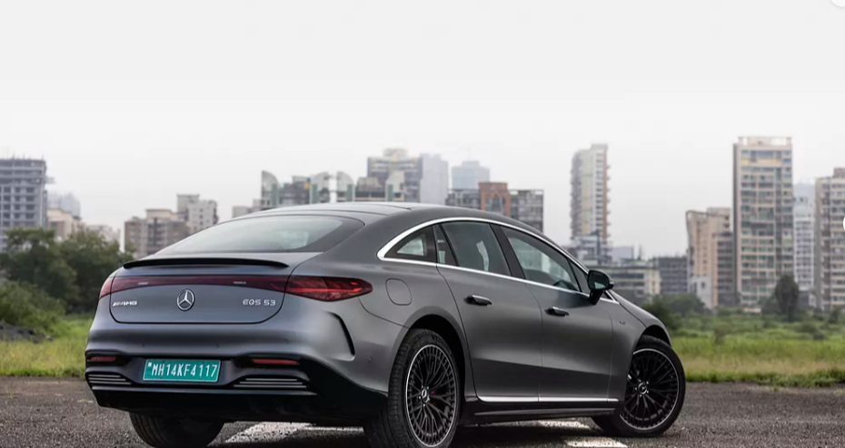 Mercedes-Benz-AMG-EQS-Ev-Right Rear Three Quarter