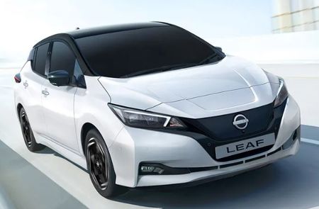Nissan-Leaf-Ev-Medium Angle Front View