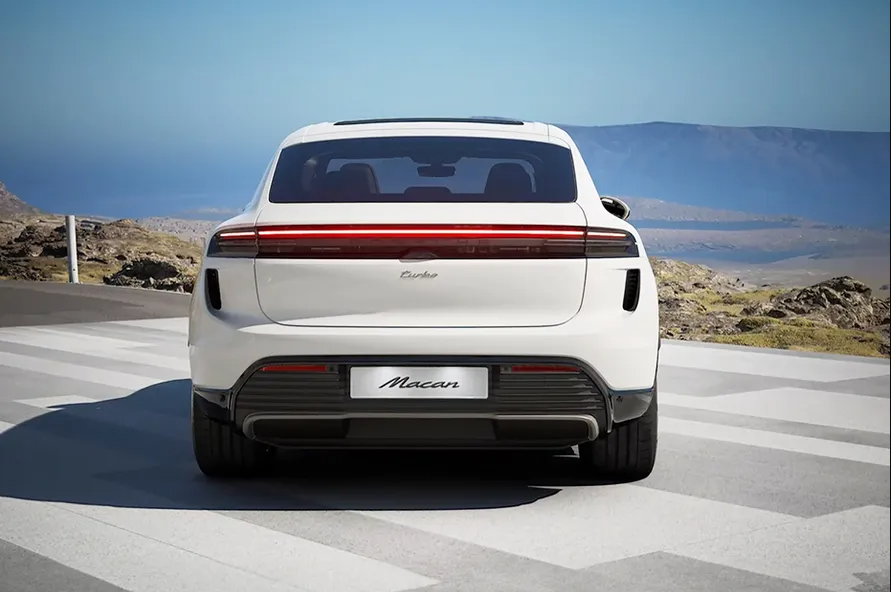 Porsche-Macan-Turbo-Ev-Rear View