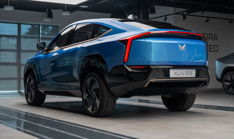 Mahindra-XUV.E9-Rear Left View