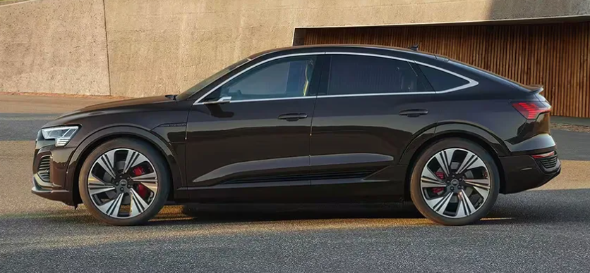 Audi-Q8-Sportback-e-tron-Side View Left