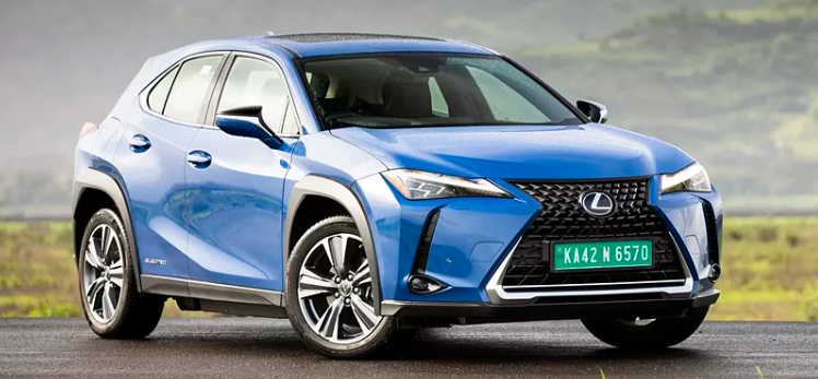 Lexus-UX-300e-Right Front Three Quarter