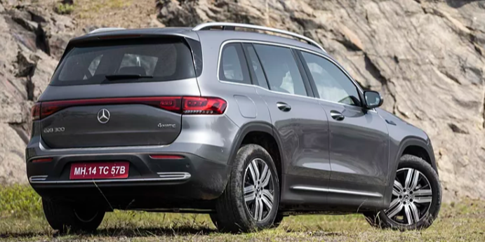 Mercedes-Benz-EQB-Right Rear Three Quarter