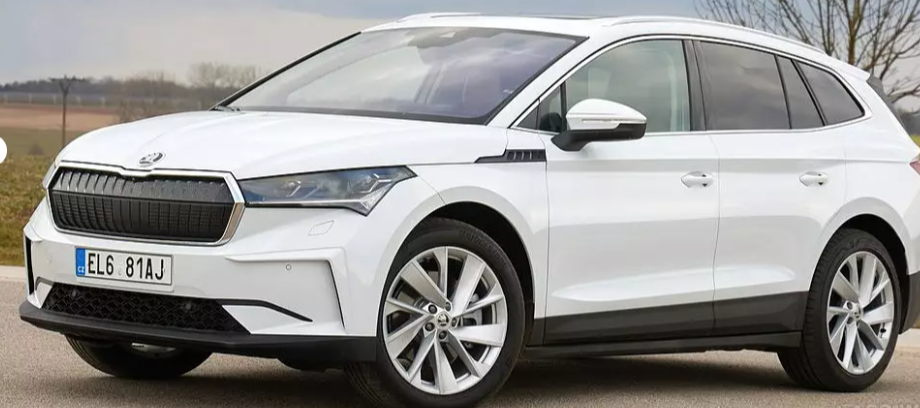 Skoda Enyaq Ev Left Front Three Quarter