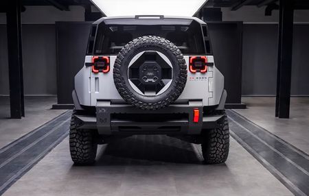 Mahindra-Thar-E-Rear View