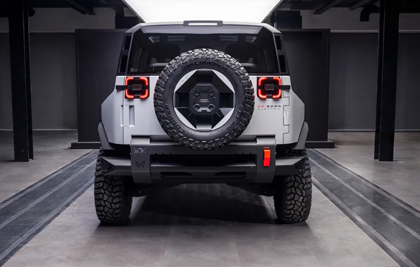 Mahindra-Thar-E-Rear View