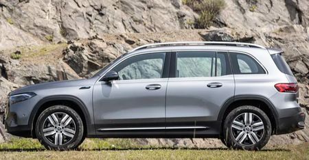Mercedes-Benz-EQB-Left Side View