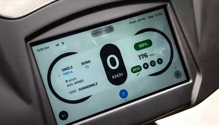 Simple Energy One Ev TFT Touchscreen Instrument Cluster