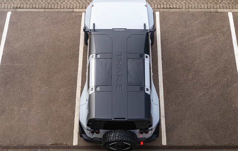 Mahindra-Thar-E-Top View