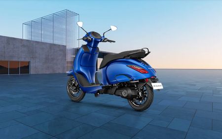 Bajaj-Chetak-Ev-Rear Left View