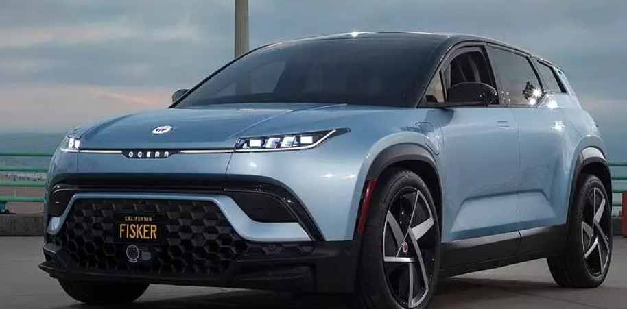 Fisker-Ocean-Ev-Left Front Three Quarter