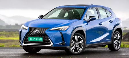 Lexus-UX-300e-Left Front Three Quarter