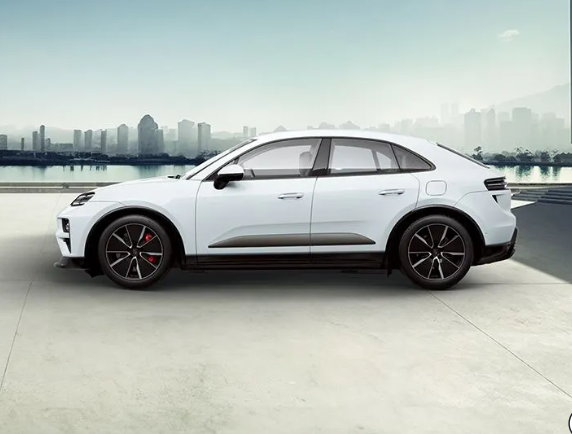 Porsche-Macan-Turbo-Ev-Side View