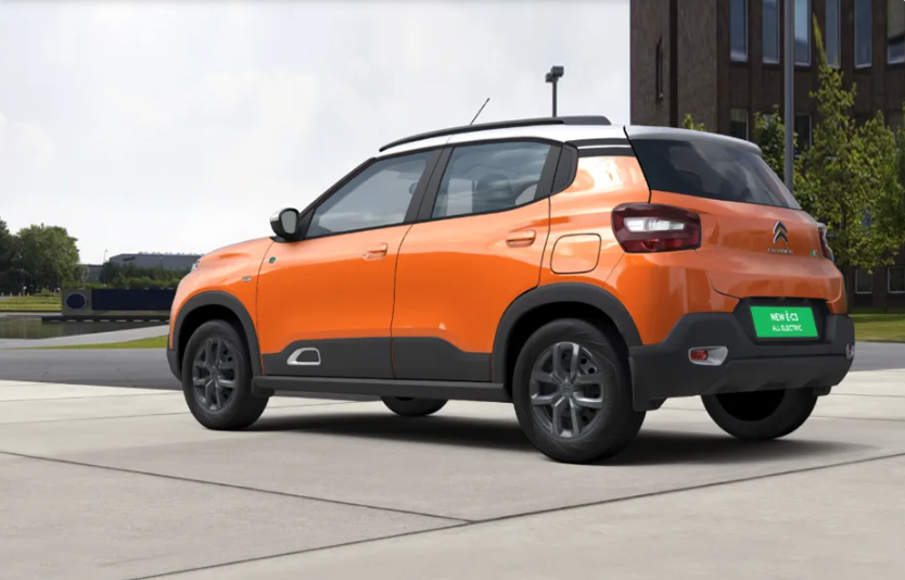 Citroen-Ec3-Rear Left View