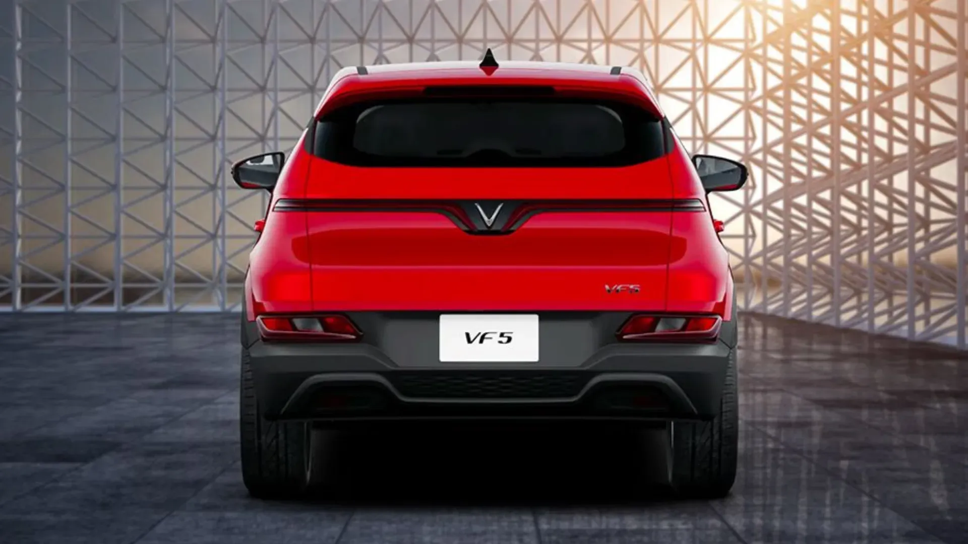 Exterior VinFast VF5 Launching in India in 2026 - Rear Profile.webp