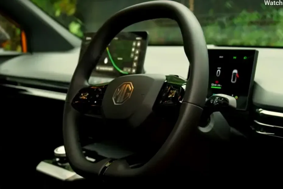 MG-4-Ev-Steering Wheel