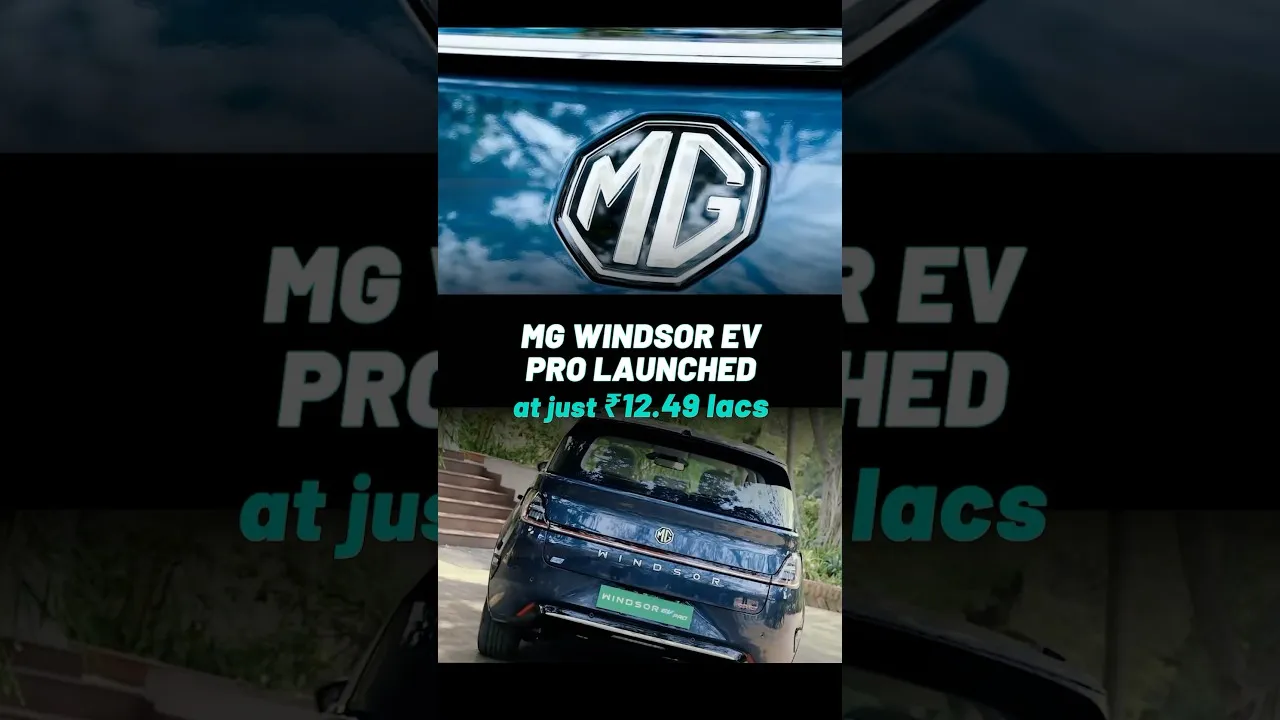 MG Windsor PRO is HERE — India’s best-selling EV just got a major upgrade! @MGMotorIndia