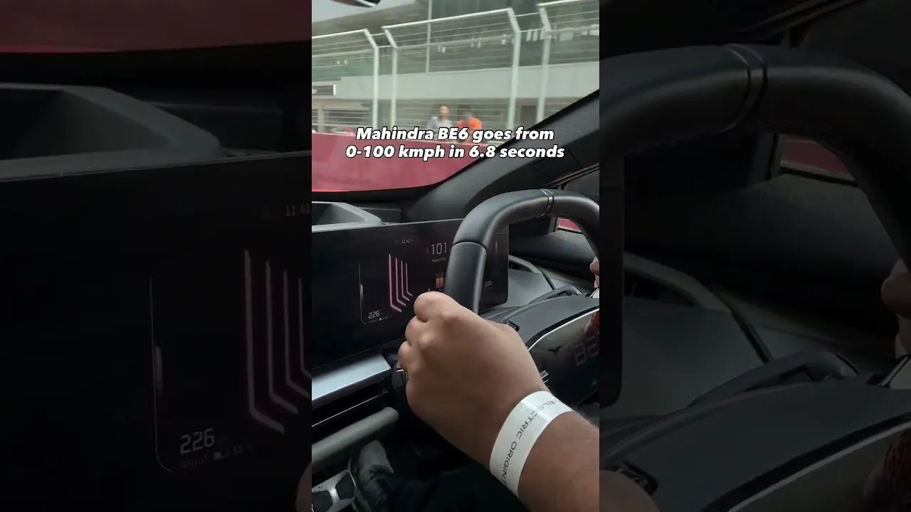 Fastest Born Electric Yet? BE.6 0–100 Test #evfy