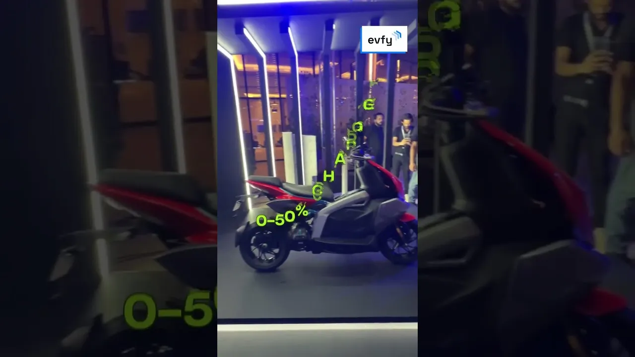 @tvsmotorcompany Launched their flagship TVS X E-Scooter at @burjkhalifa ! supercharged launch!🔥🔥