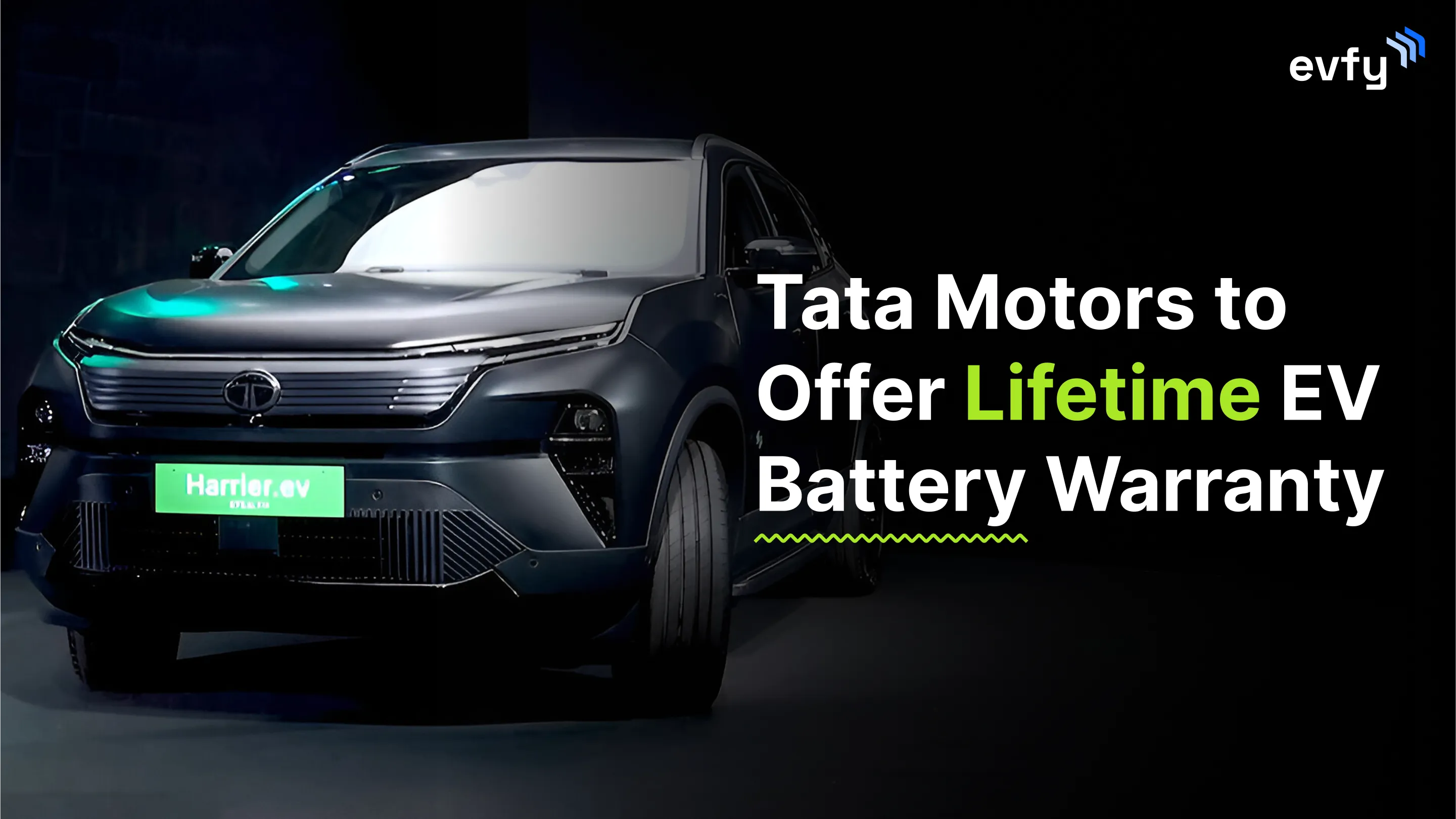 Tata Motors Announces Lifetime Battery Warranty on Select EVs