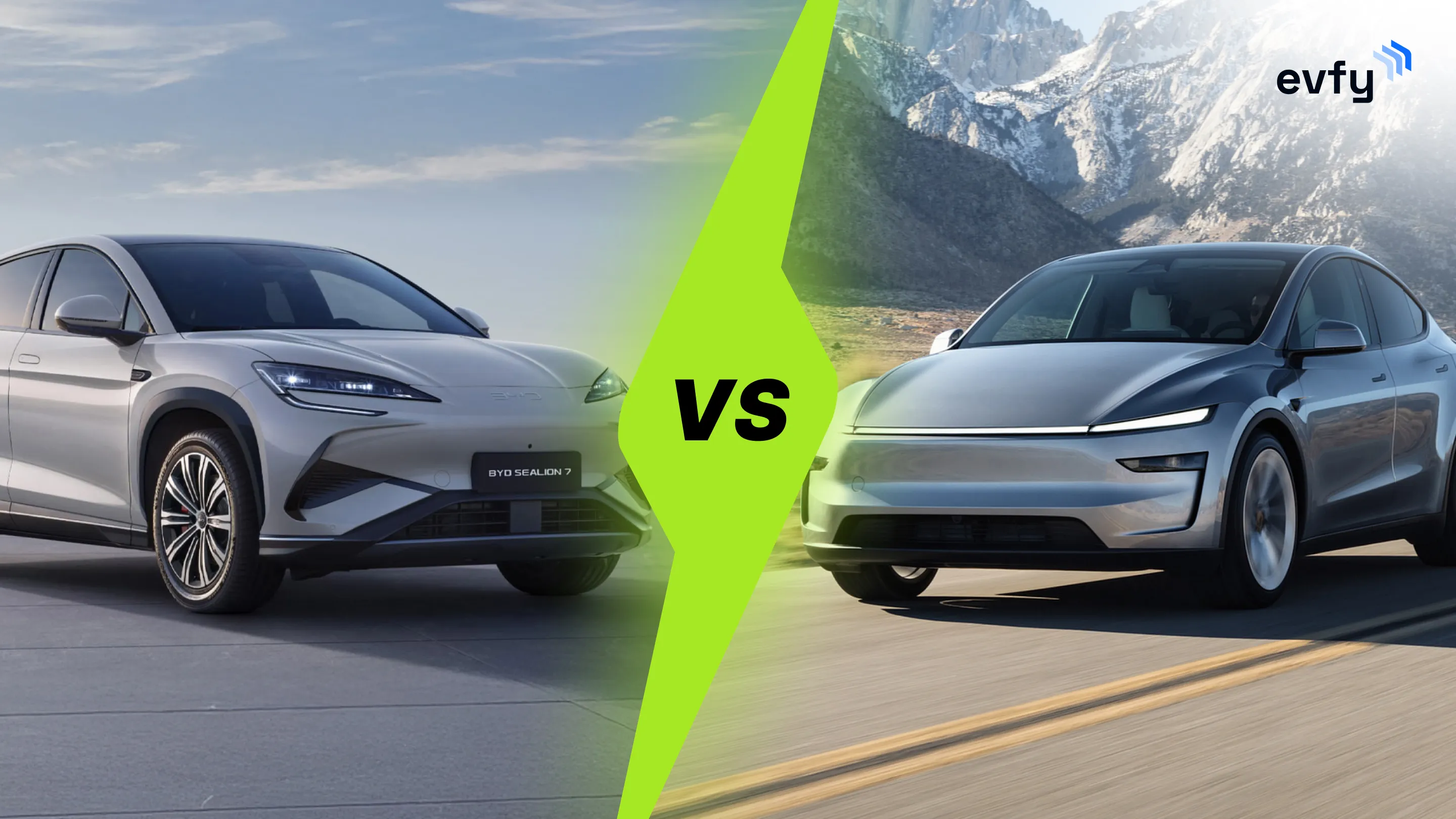 BYD V TESLA