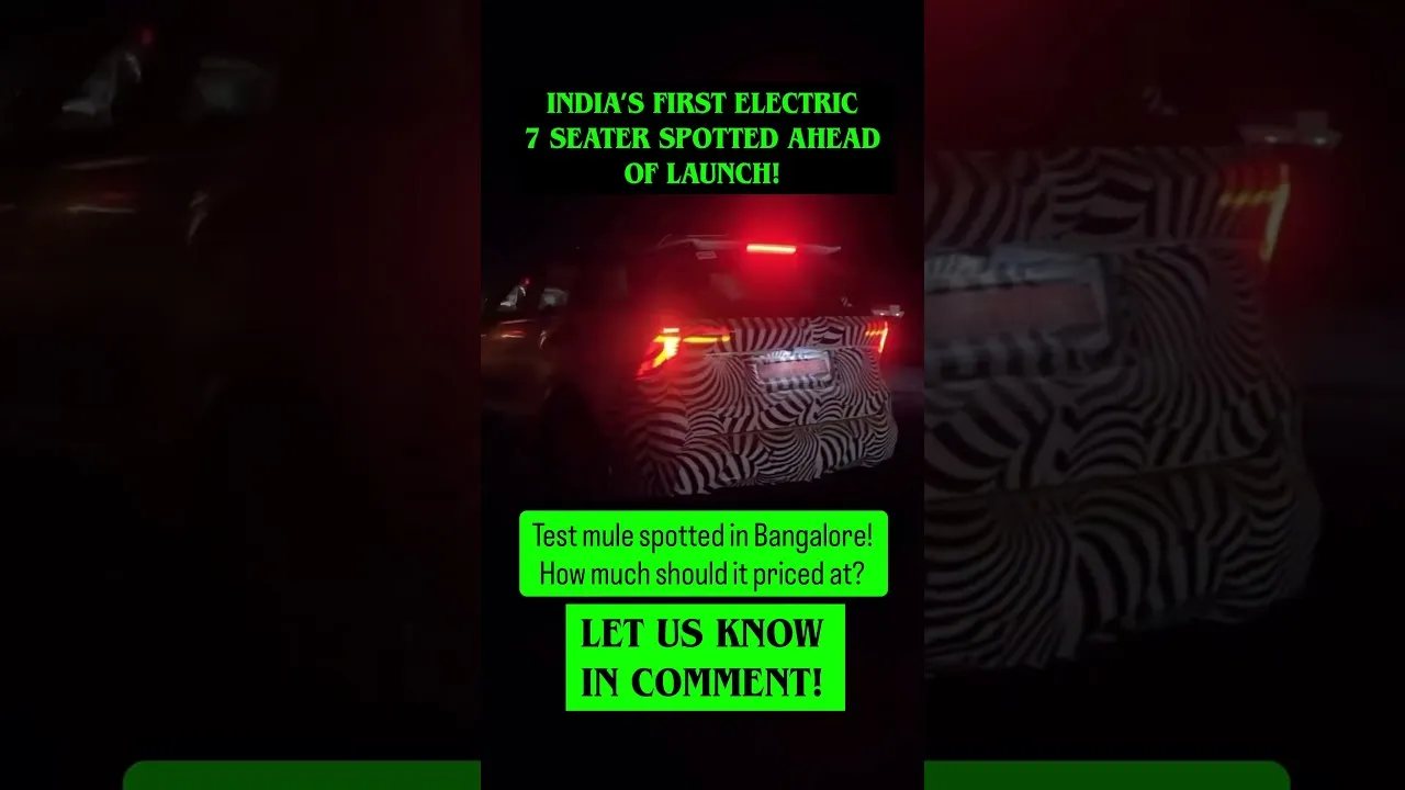 Mahindra XEV 9S Leak! Bengaluru Witnesses the Future of EVs 🚨⚡