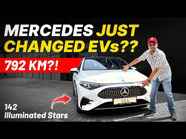 Mercedes CLA 250+ AMG Line Review ⚡ 792KM Range, Hyperscreen & Next-Gen Tech!