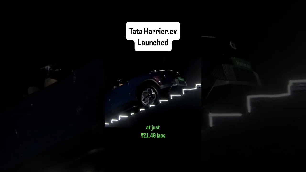 Tata Harrier.ev launched