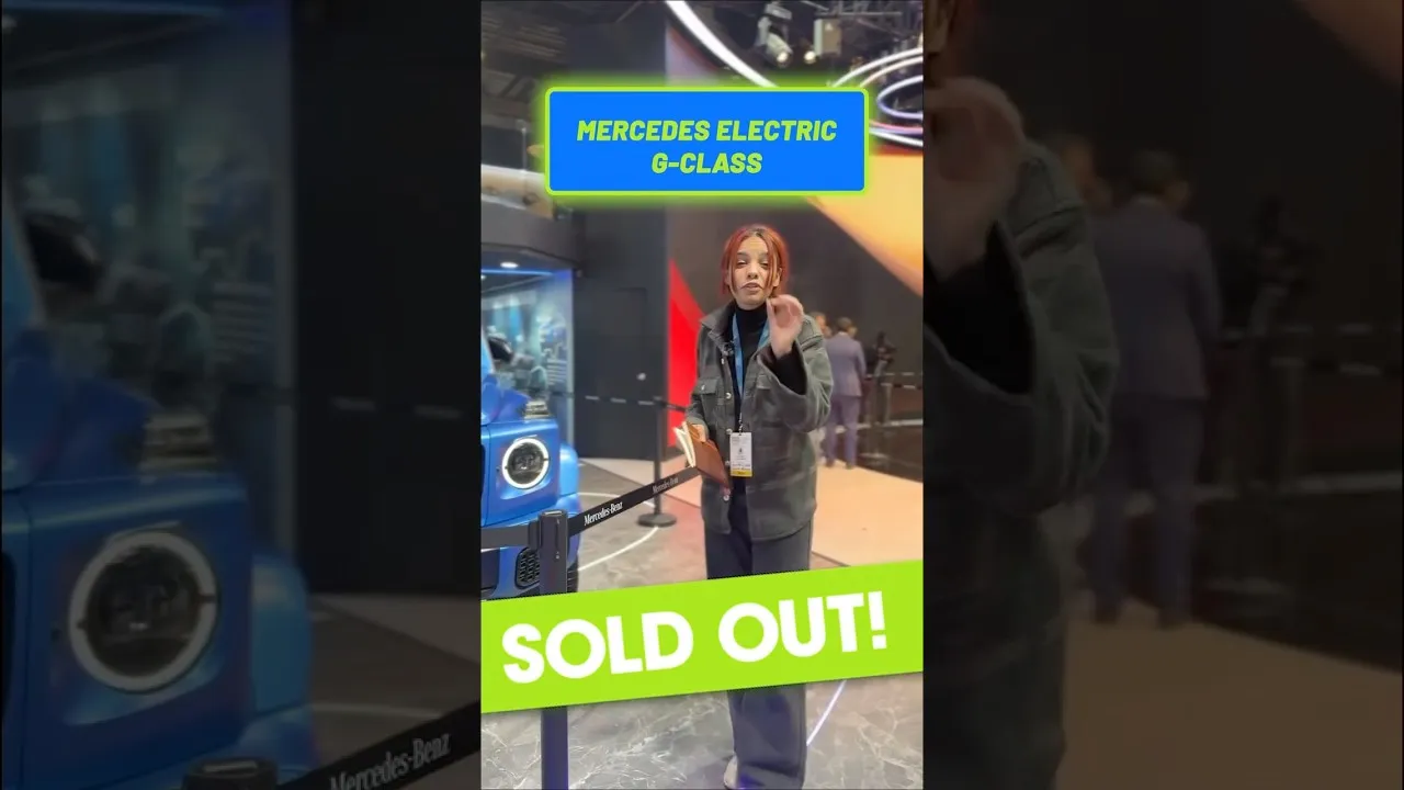 @MercedesBenz G580 | Electric G wagon | 3 crore 😱| 360 degree turn | Range 455 km | #gwagon